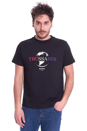 Trussardi T-shirt trussardi stampata boxy fit, colore