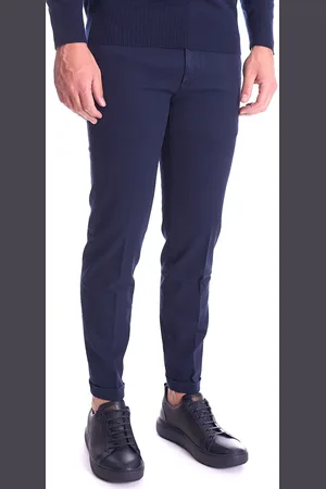 RE-HASH Pantalone armaturato re hash mucha con risvolto in tencel, colore