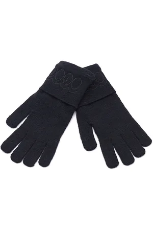 Trussardi Guanti trussardi con logo ricamato, colore