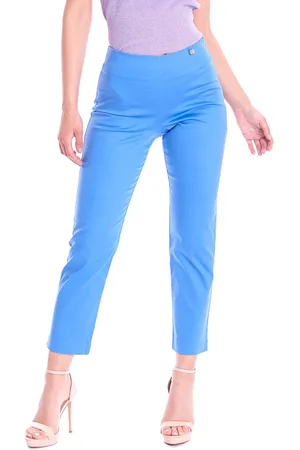 Luckylu Pantalone capri vita alta, colore