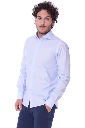 Brancaccio Camicia stampata slim fit, colore