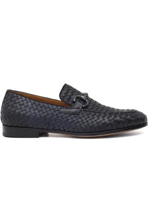 Rossi Mocassino intrecciato con fibbia, colore
