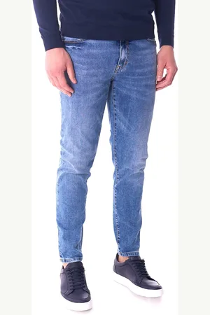 TELERIA ZED Jeans mark leggero baffato blu chiaro, colore