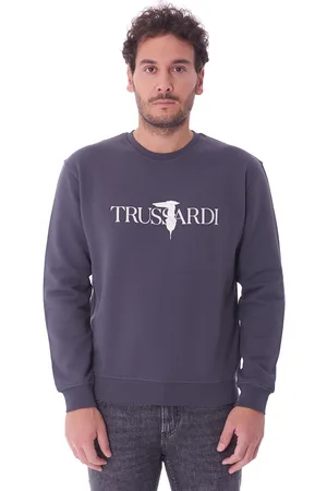 Trussardi Felpa trussardi con logo lettering, colore