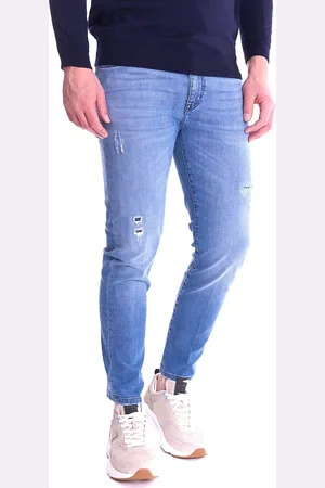 TELERIA ZED Jeans mark leggero con rotture , colore