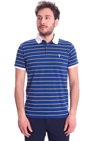 Trussardi Polo trussardi rigata in jersey, colore