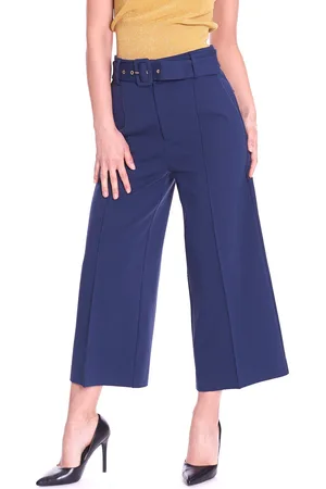 Twin-Set Pantalone palazzo con cintura, colore