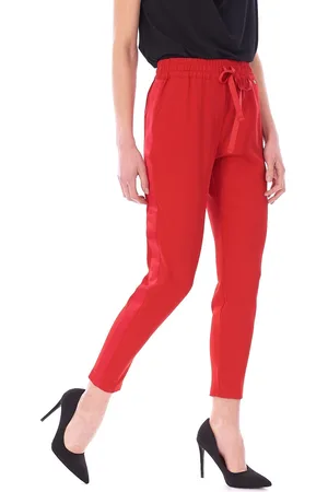Luckylu Pantalone jogger con banda in raso, colore
