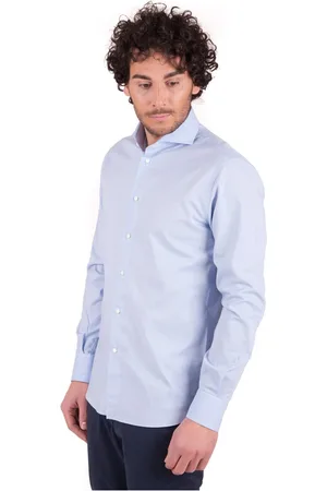 Brancaccio Camicia rigata slim fit, colore