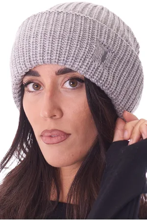 Trussardi Cappello trussardi con risvolto e logo, colore
