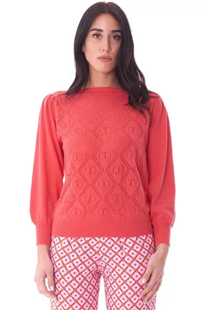 Twin-Set Maglia logata azalea, colore