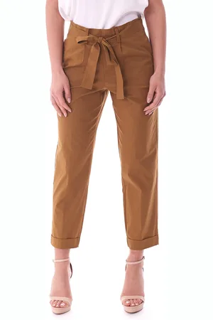 Maria Bellentani Pantalone con nastro in vita, colore