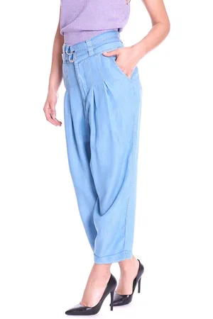 Twin-Set Pantalone in denim leggero, colore