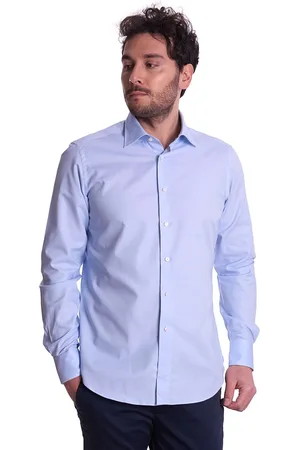 Brancaccio Camicia a fantasia collo italiano lapo, colore
