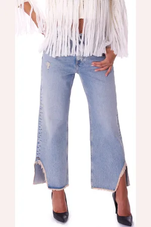 Twin-Set Jeans boyfriend con rotture, colore