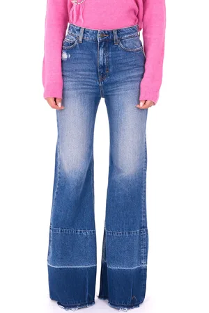 Twin-Set Jeans a zampa sfrangiato, colore
