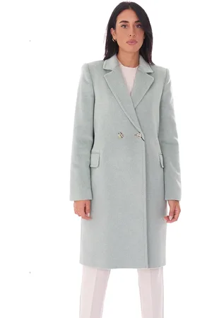 Twin-Set Cappotto lungo doppiopetto diagonale, colore