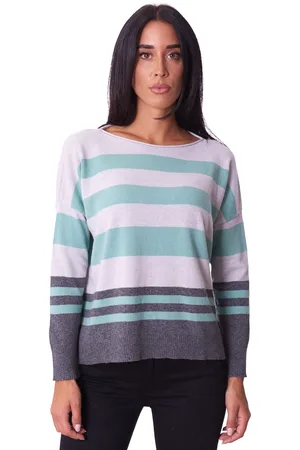 Maria Bellentani Maglia rigata over, colore