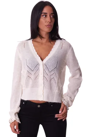 Twin-Set Cardigan con profili in pizzo, colore