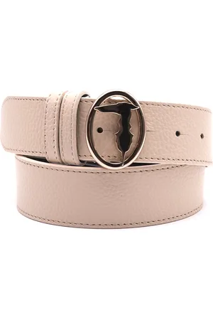 Trussardi Cintura trussardi con logo ovale, colore