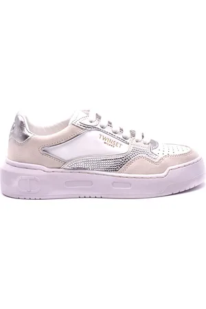Twin-Set Sneakers con strass, colore