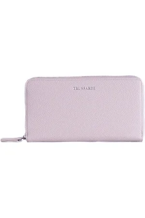Trussardi Portafoglio trussardi zip around nadir martellato, colore