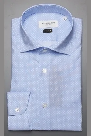 MASTRICAMICIAI Camicia stampata collo luca, colore