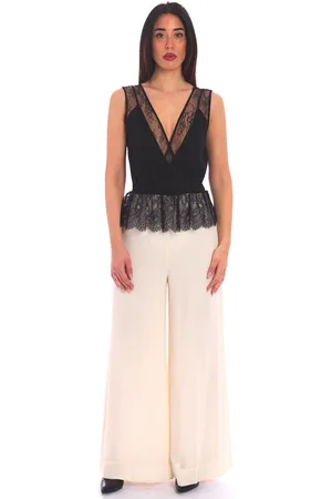 Twin-Set Tuta con corpetto in pizzo, colore