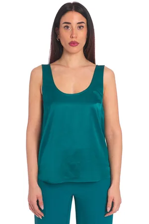 Twin-Set Top in raso , colore