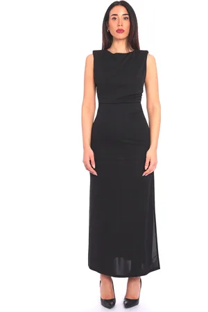 Twin-Set Abito lungo con arricciatura e spacco , colore
