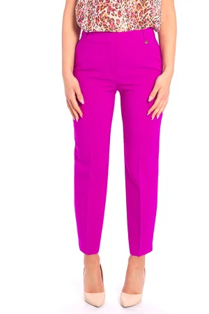 Luckylu Pantalone gamba dritta stretch, colore