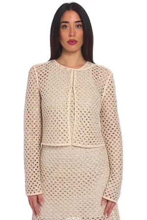 Twin-Set Giacca in rete con strass, colore