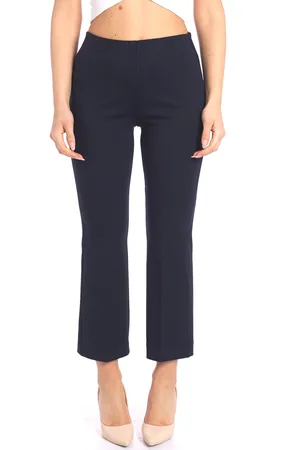 Maria Bellentani Pantalone trombetta con elastico, colore