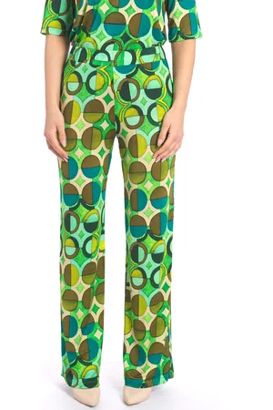 Maria Bellentani Pantalone palazzo a fantasia , colore