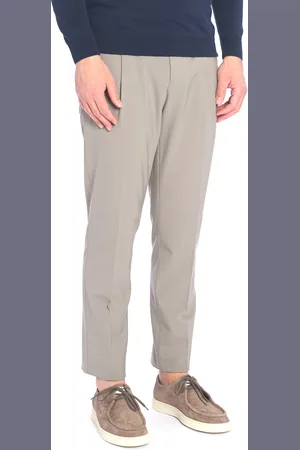 TELERIA ZED Pantalone in fresco lana helmut con pinces, colore
