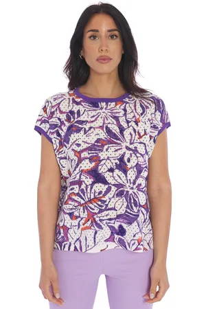 Twin-Set Maglia floreale con lurex, colore