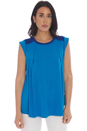 Maria Bellentani Canotta con finiture in lurex, colore