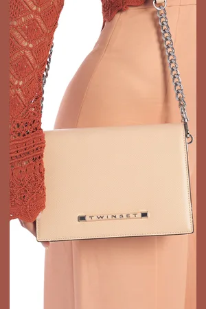 Twin-Set Borsa a tracolla con logo letterig, colore