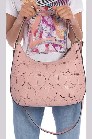 Twin-Set Borsa hobo logata, colore