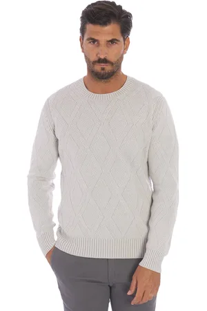 Gran Sasso Maglia a rombi in lana e cashmere, colore