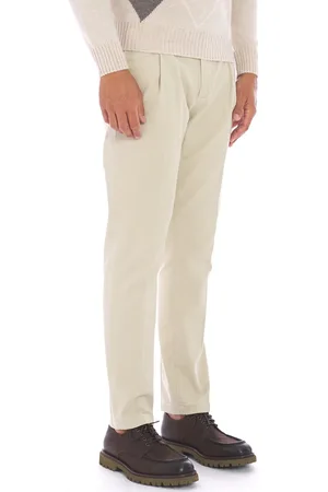 TELERIA ZED Pantalone platino helmut con pinces, colore