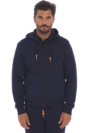 sun68 Felpa sport con cappuccio e zip, colore