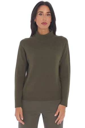 Maria Bellentani Maglia dolcevita con trecce, colore