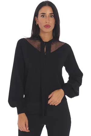 Twin-Set Maglia con applicazioni in pizzo, colore
