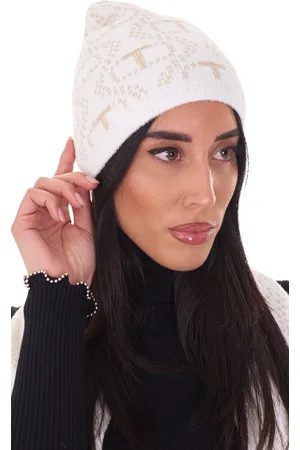 Twin-Set Cappello con logo in lurex, colore