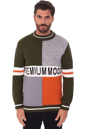 PMDS Maglione girocollo con logo, colore