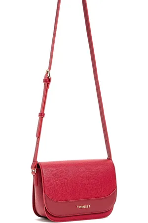 Twin-Set Borsa a tracolla con logo lettering, colore