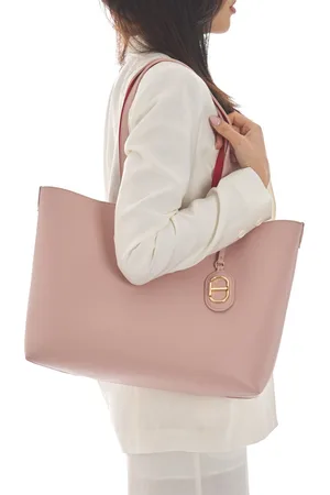 Twin-Set Borsa shopping reversibile con pendente, colore