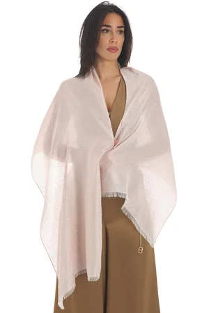 Twin-Set Kefiah con paillettes e logo, colore
