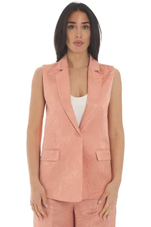 Twin-Set Gilet con stampa palme, colore